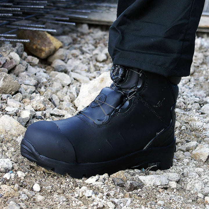 Stanley Men’s Steel Toe Work Black Safety Boots