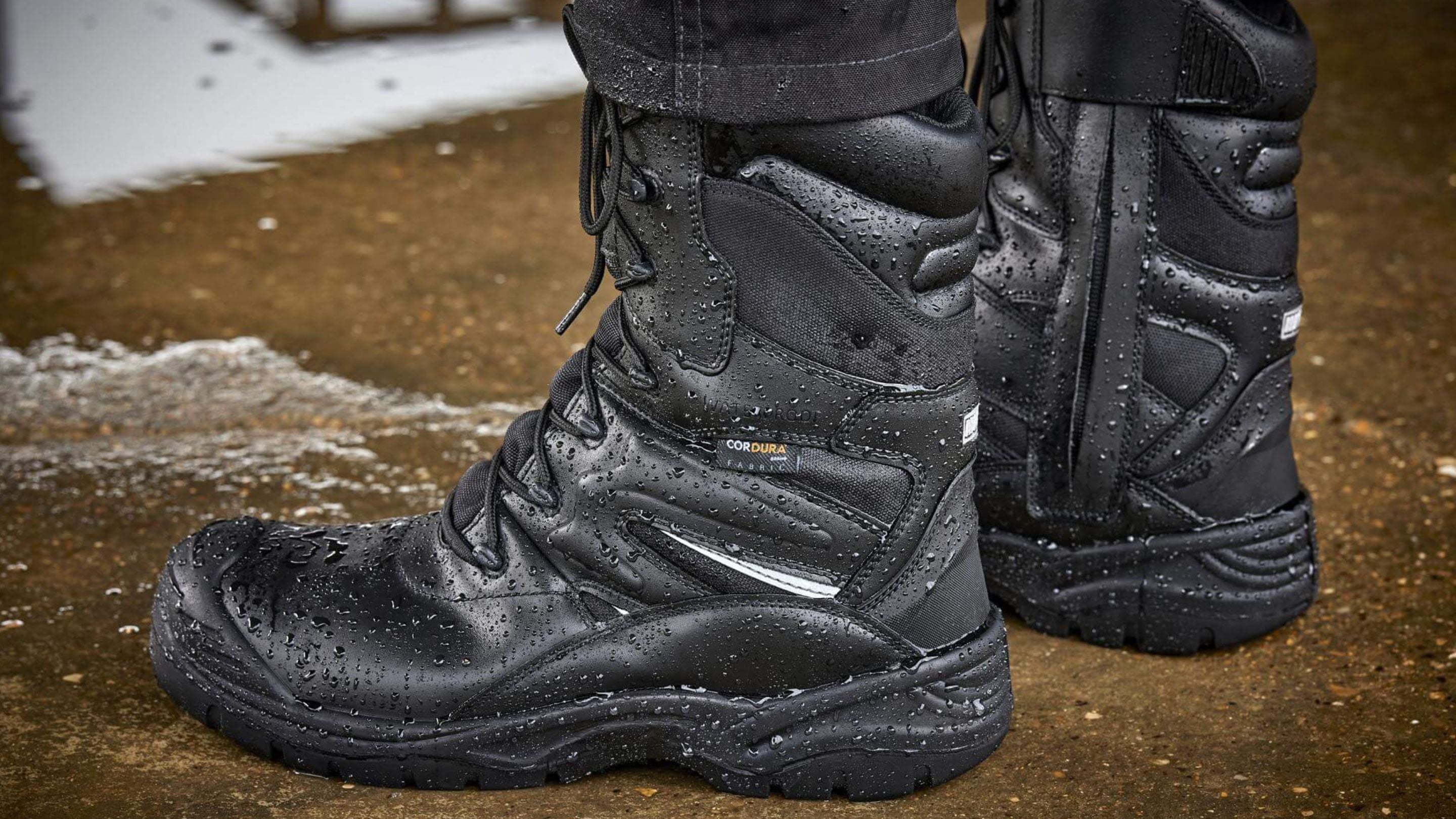 Side Zip Safety Boots | Work boots with Zip