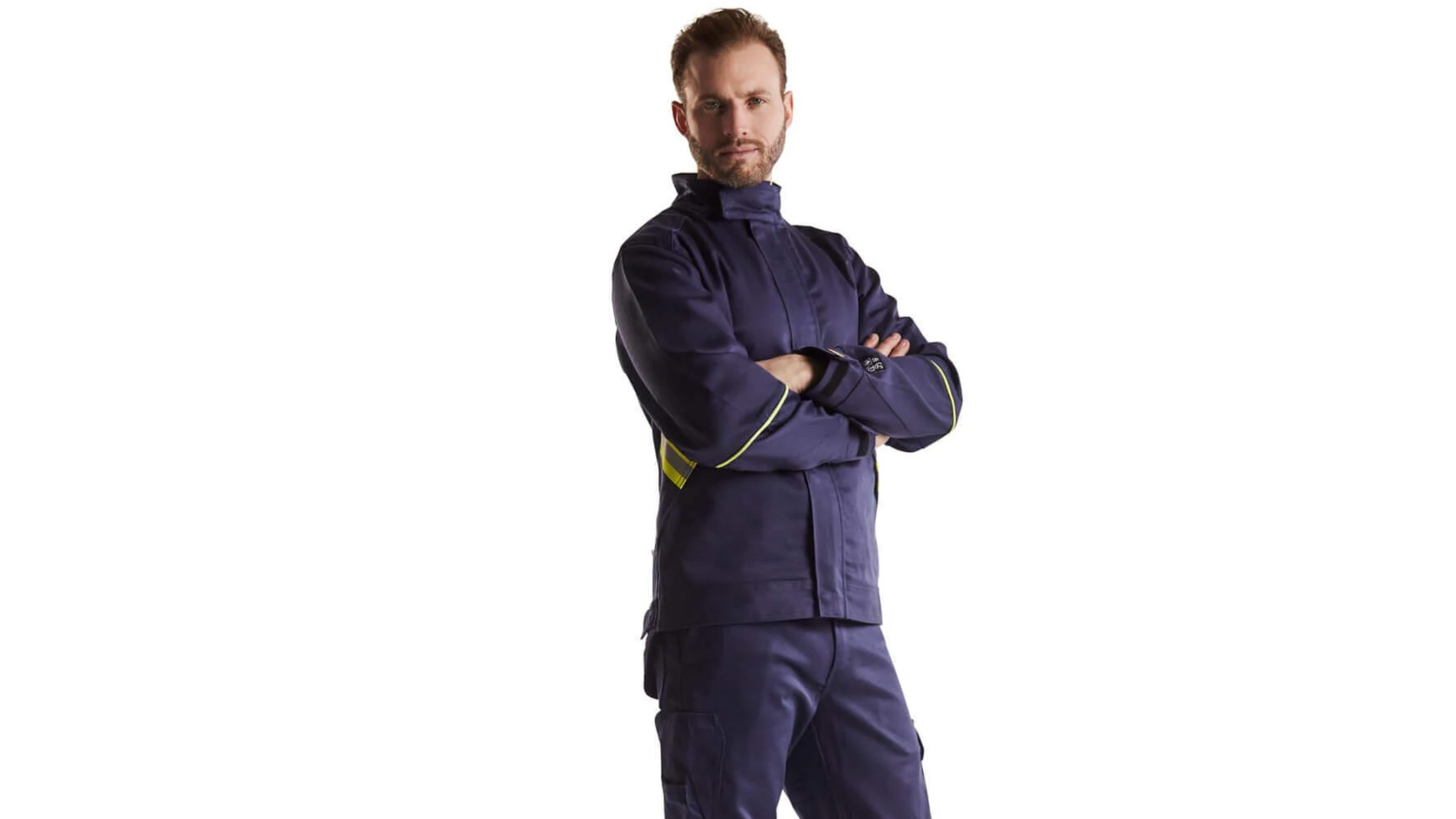 An image of Welding Jacket being modelled