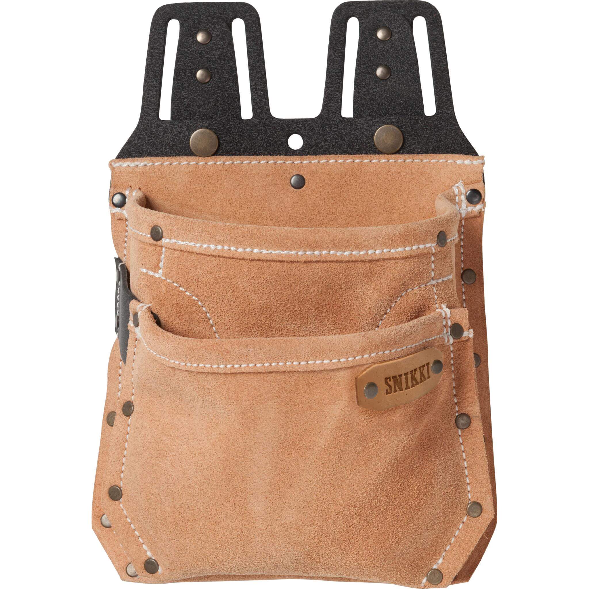 Fristads Werkzeughalter 9305 Leder – 10 Taschen Für Schraubendreher, Zangen, Scheidenmesser, Klebebandhalter