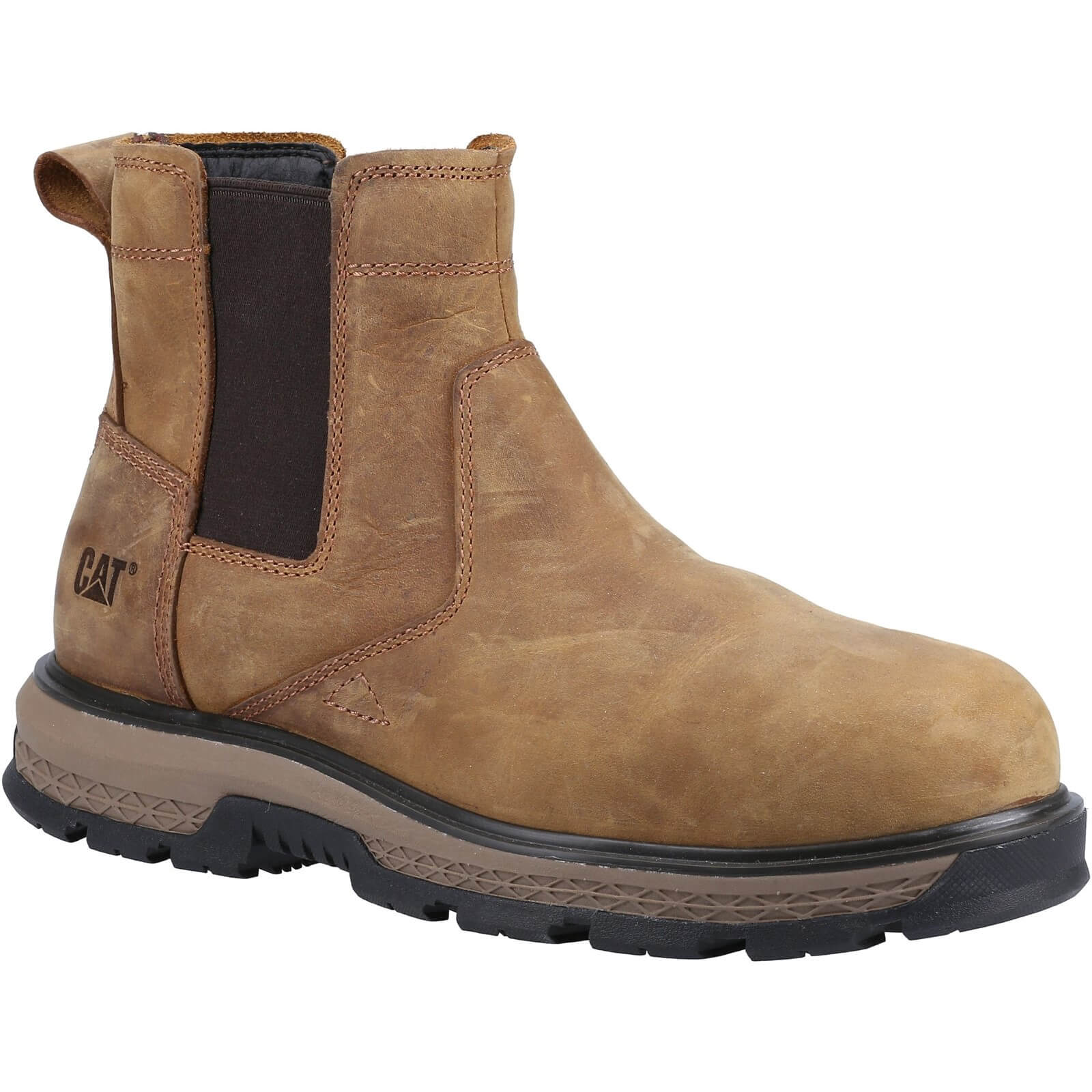 Caterpillar Exposition Herren S3 Sicherheits-Chelsea-Stiefel – Zehen- Und Durchtrittschutz