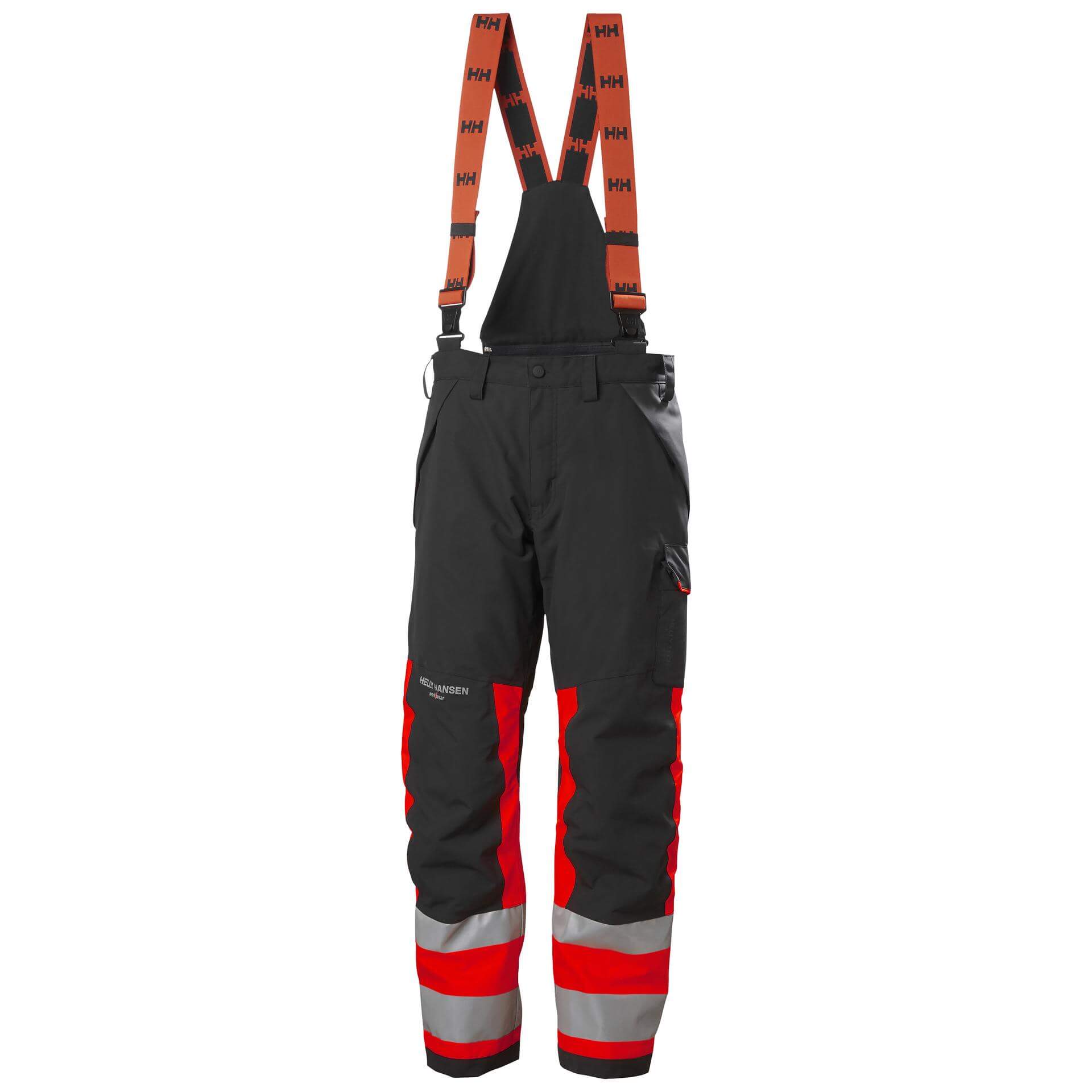 Helly Hansen Alna Hi Vis Winter Insulated Bib and Brace Trousers Class