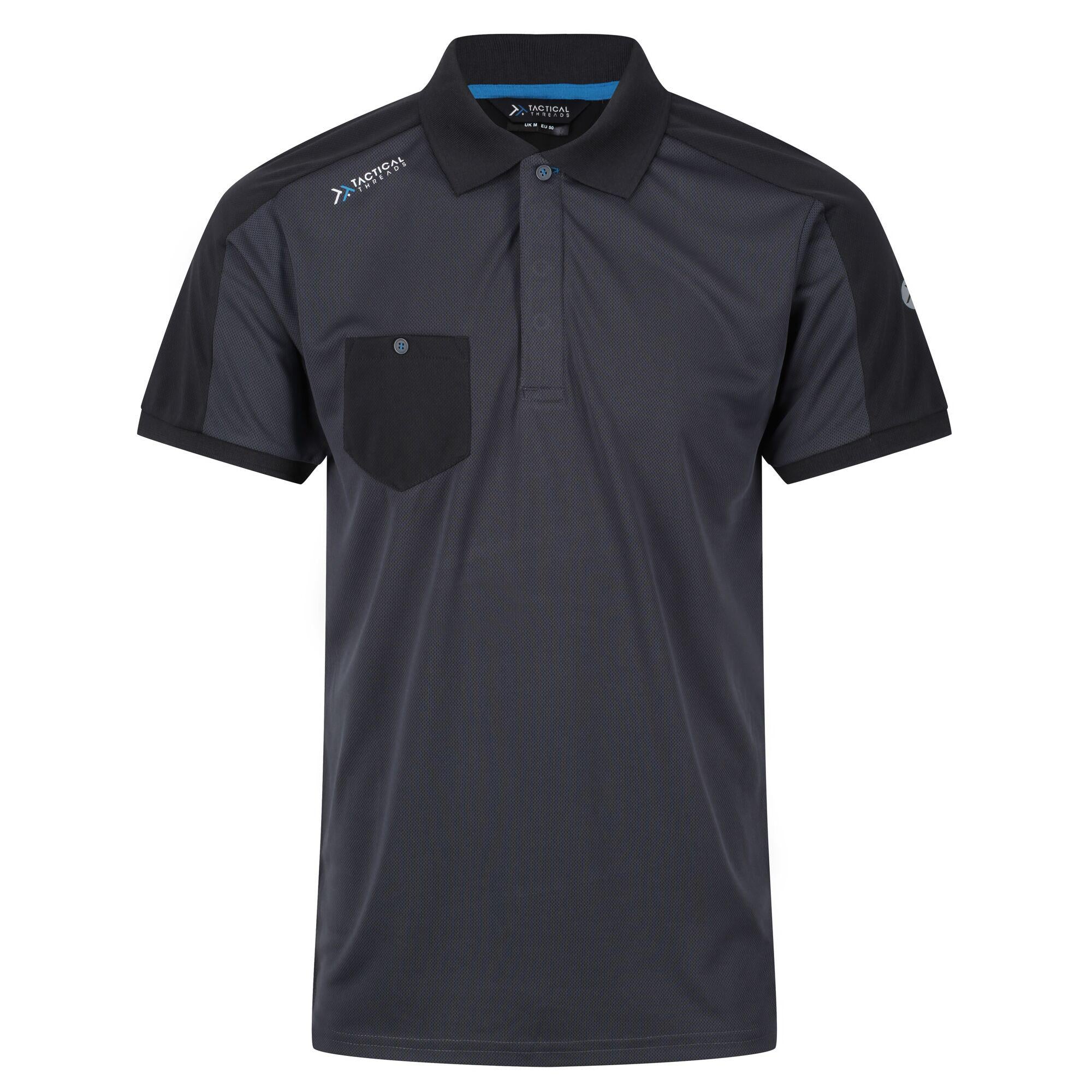 Moisture wicking polo work sale shirts