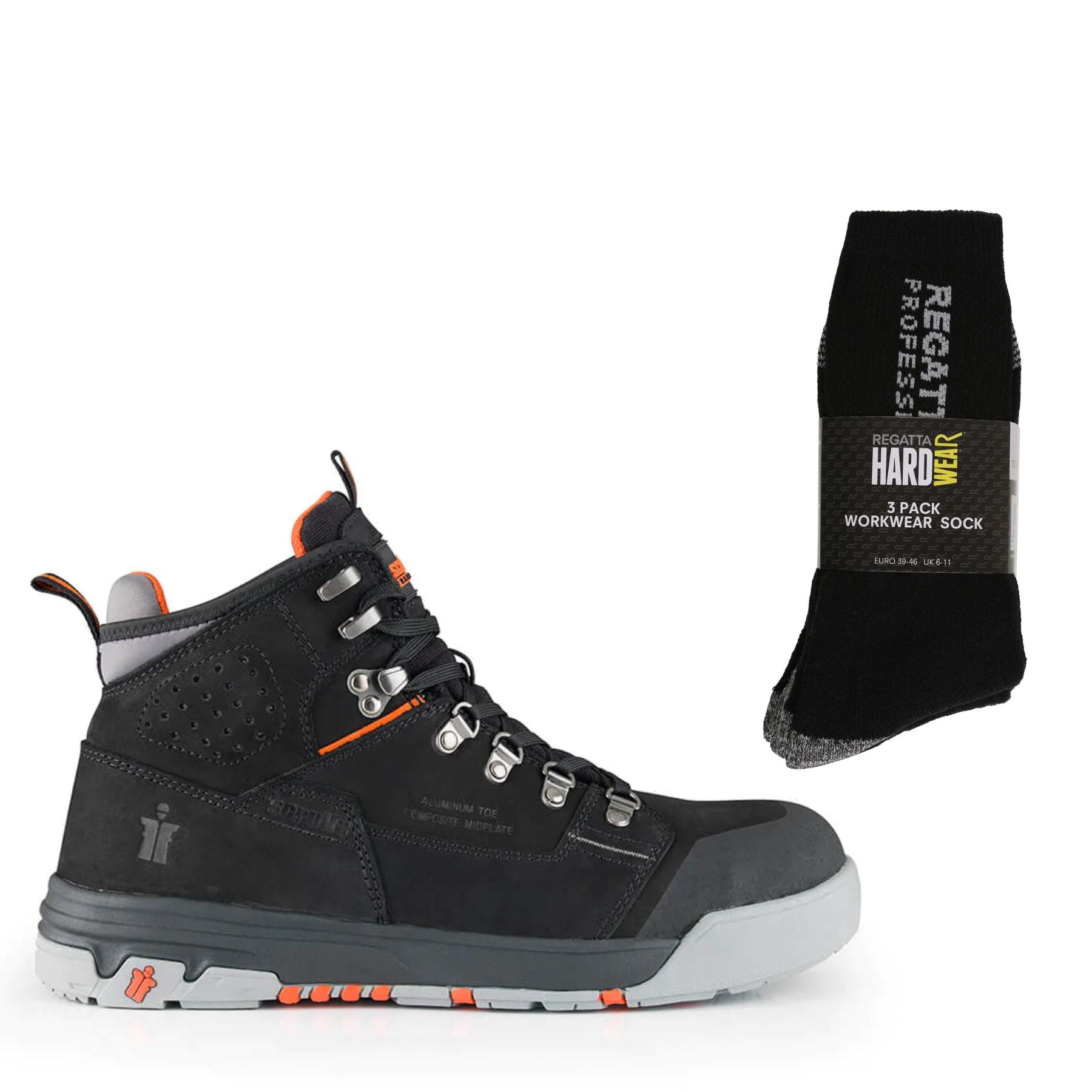 Scruffs Special Offer Pack - Hydra Safety Work Boots + 3 Pairs Work So â workweargurus.com