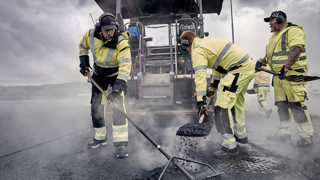 Blaklader Hi Vis Trousers-workweargurus.com