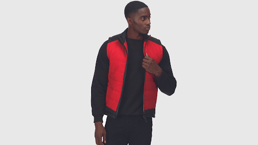 An image of a model wearing a Regatta Bodywarmer