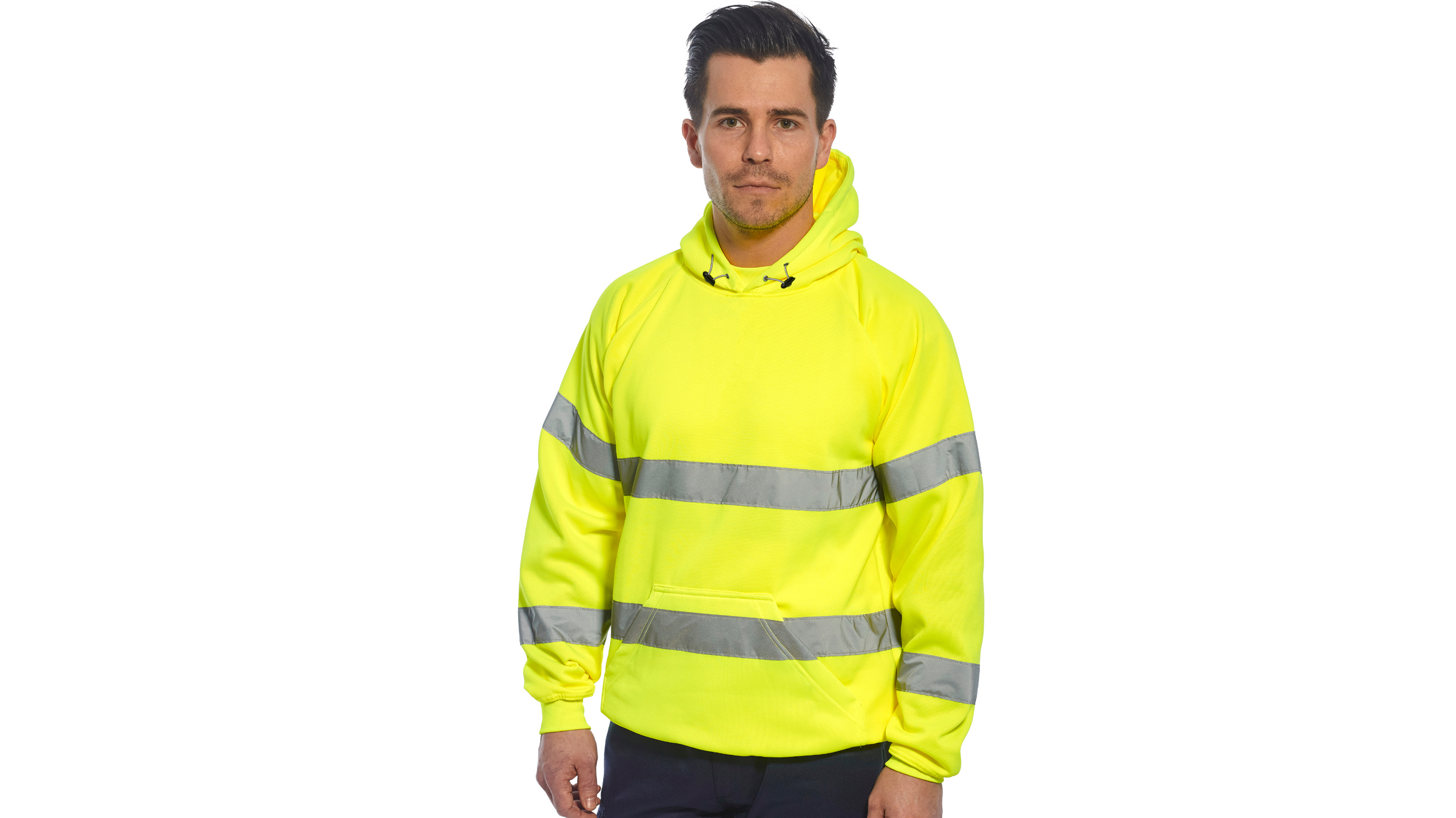 High visibility sweatshirt best sale