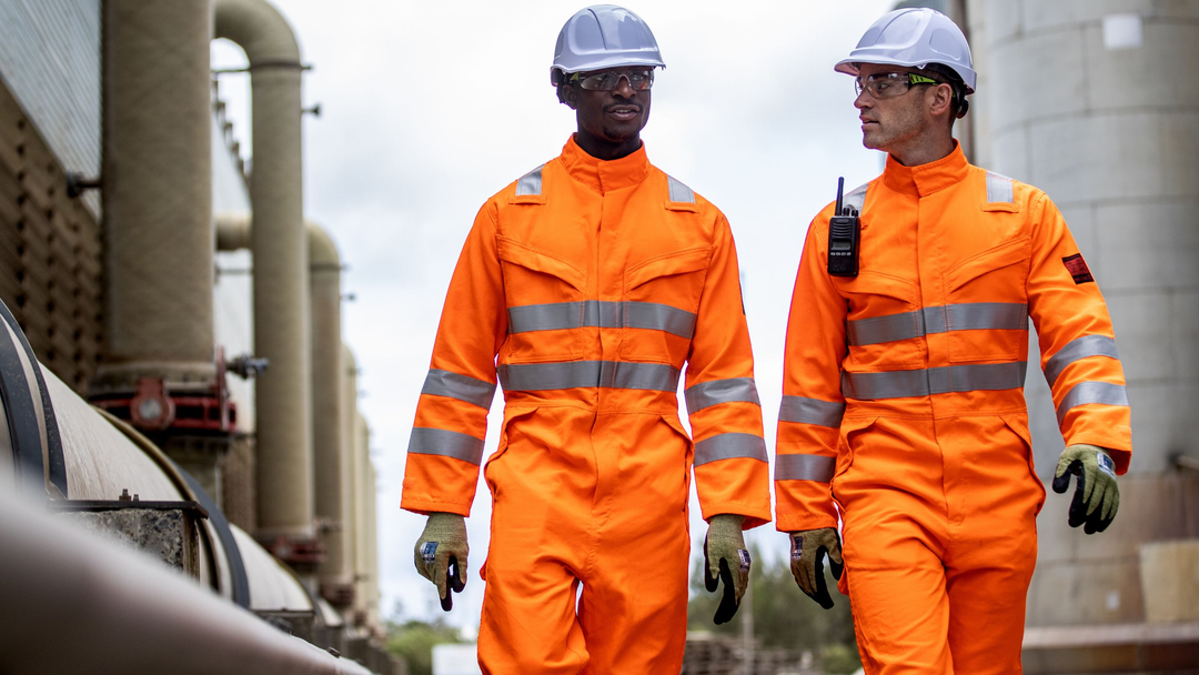 An image of Portwest Hi Vis Boilersuits