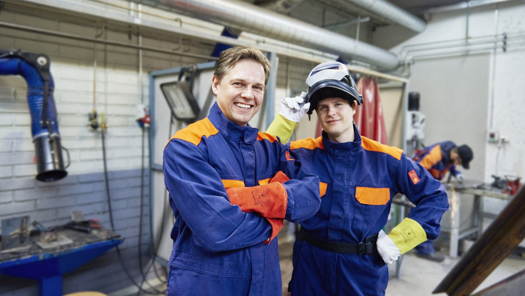 An image of Welders Workwear being worn by models