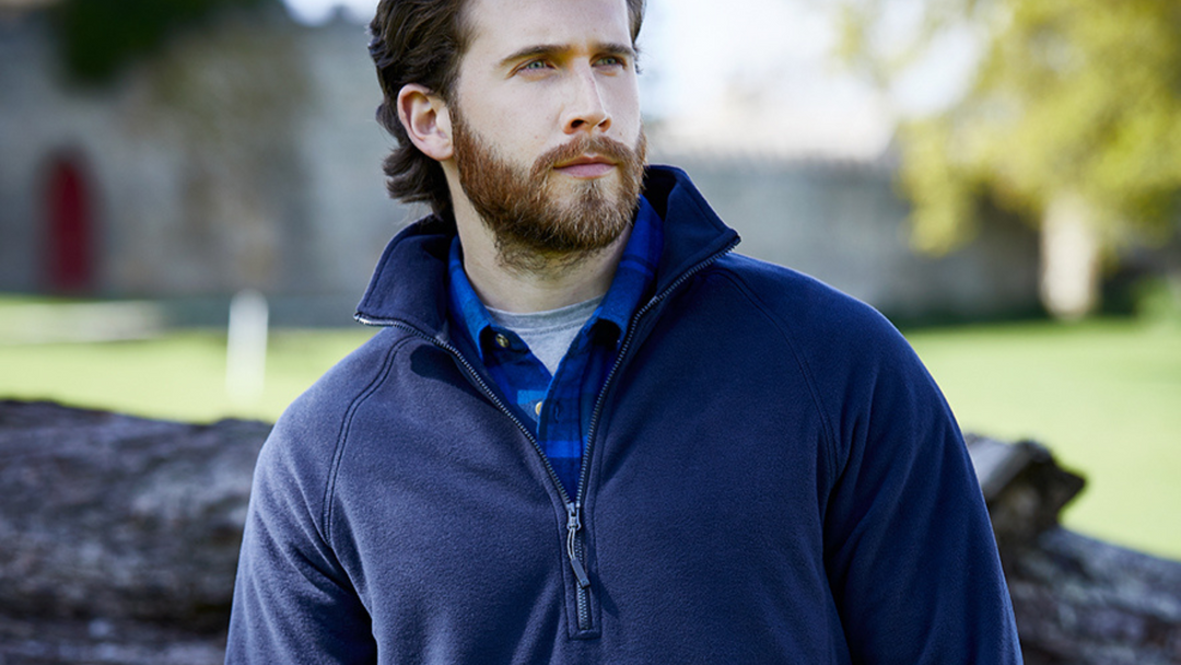 An image of a model wearing a Craghoppers Fleece