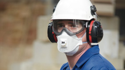 An image of Ear Defenders being worn by a model
