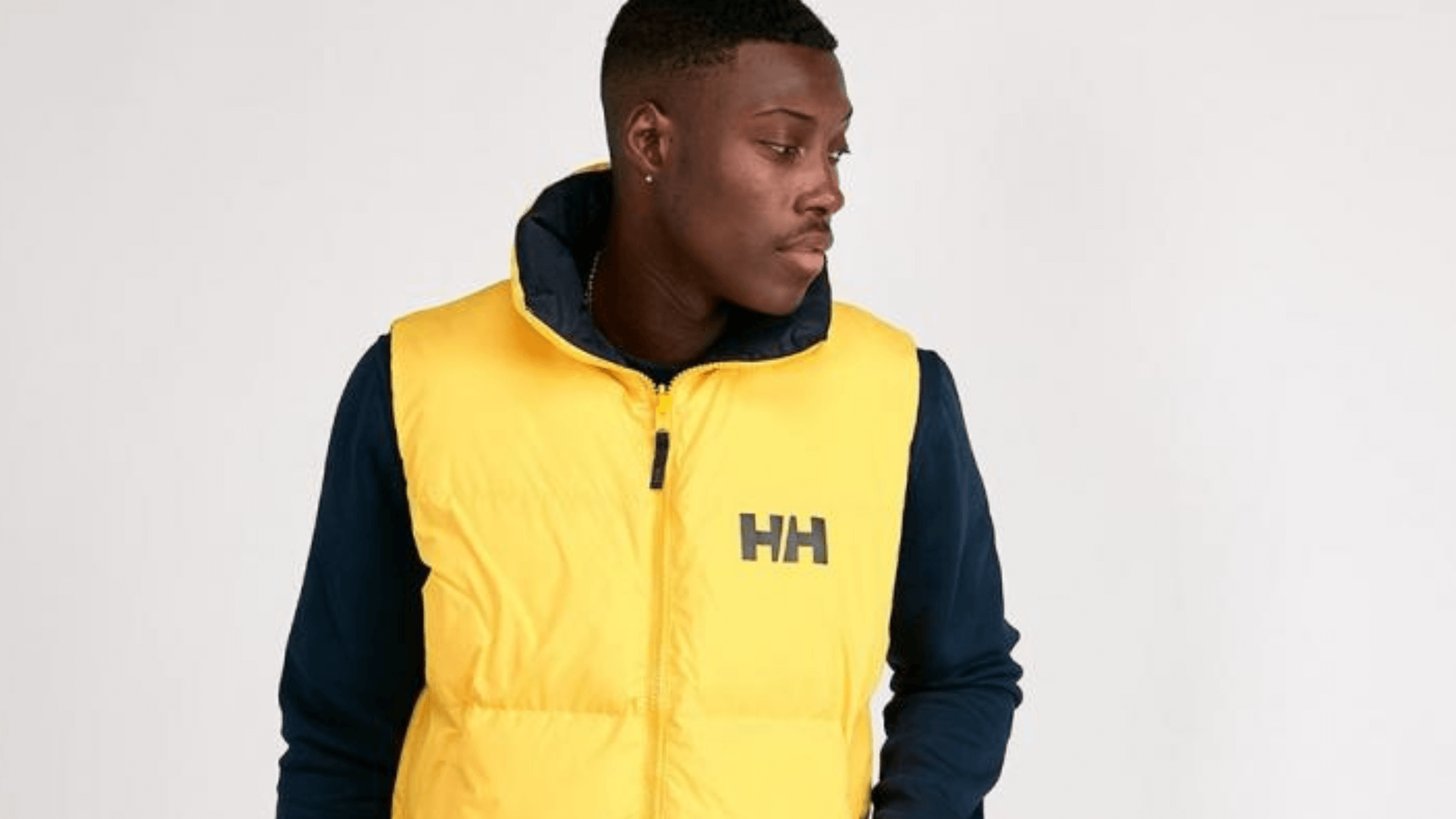An image of a model wearing a Helly Hansen Gilet