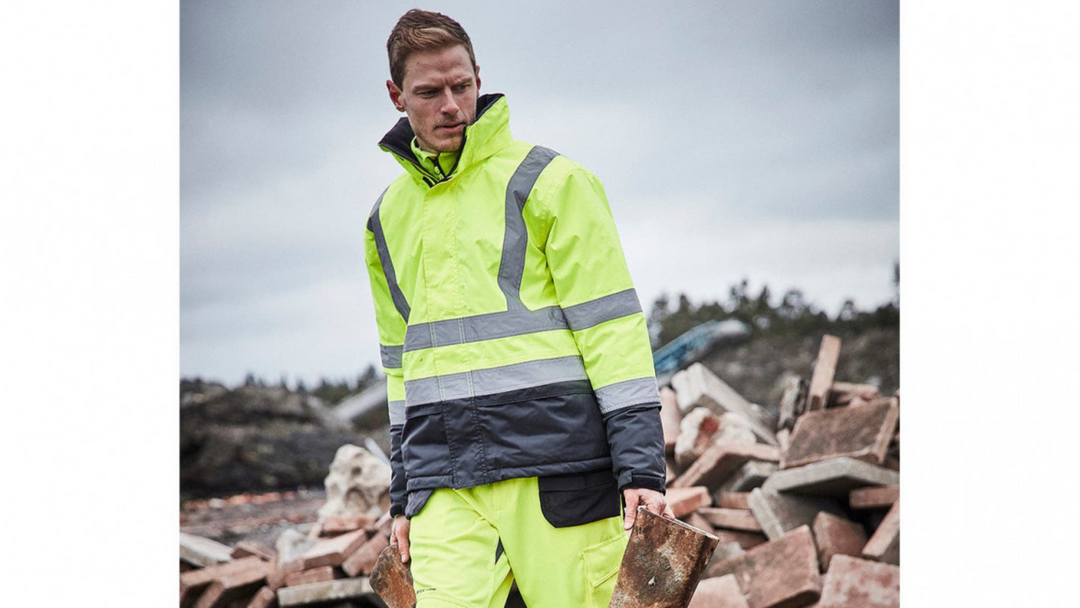 An image of Hi Vis Jacket being worn