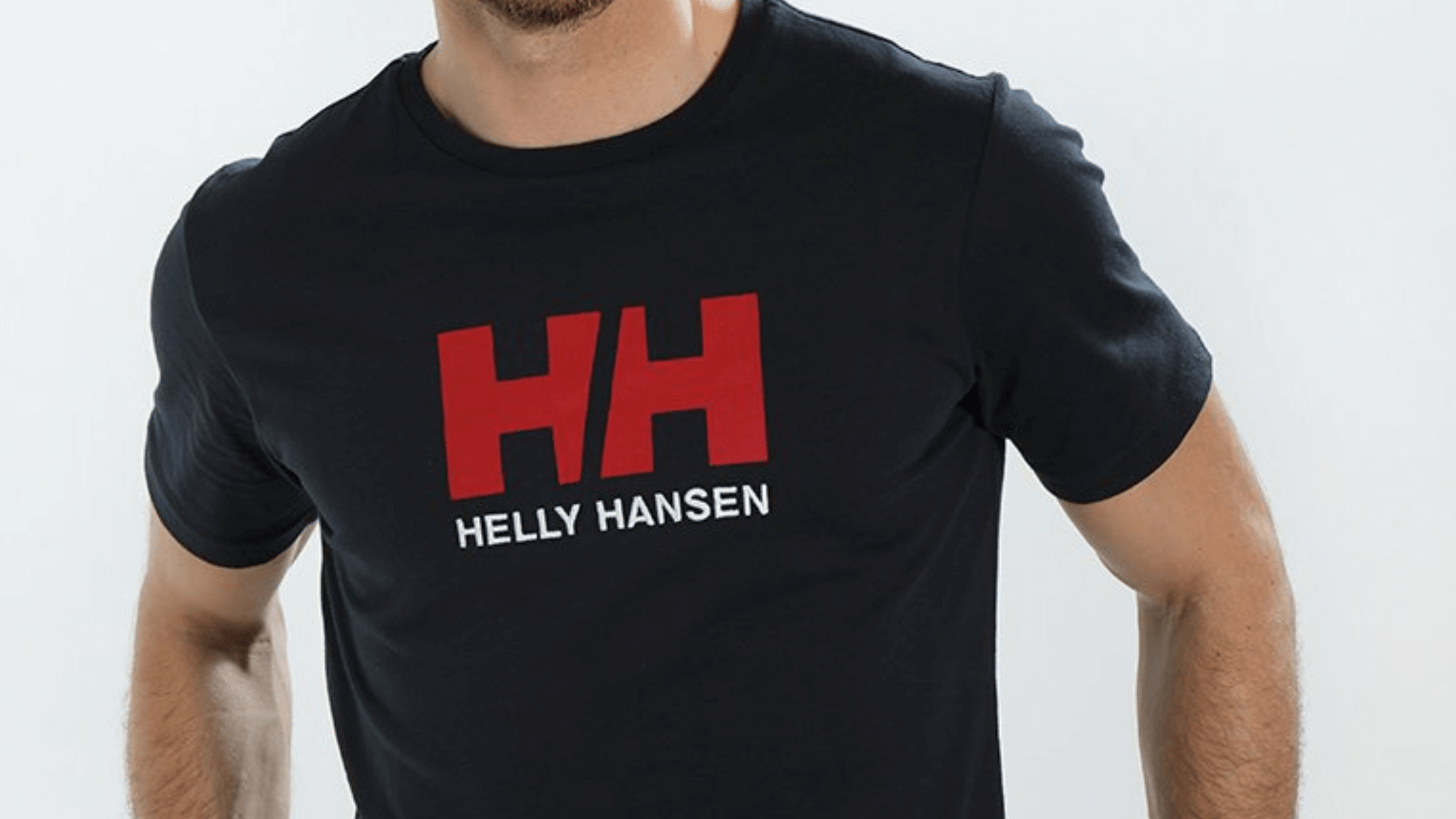 An image of a model wearing a Helly Hansen T-Shirt