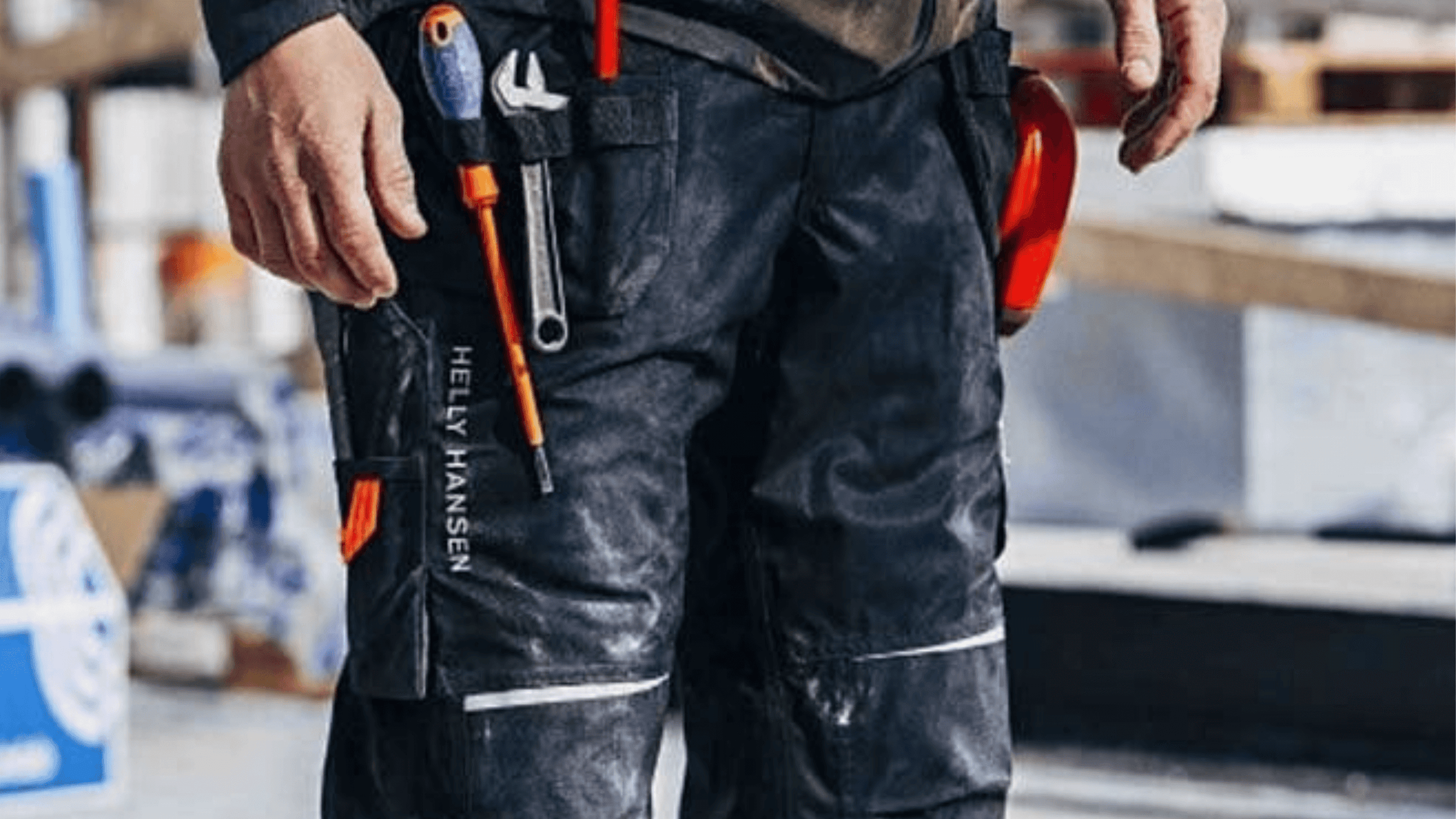 Multi-Pocket Utility Holster Work Pants