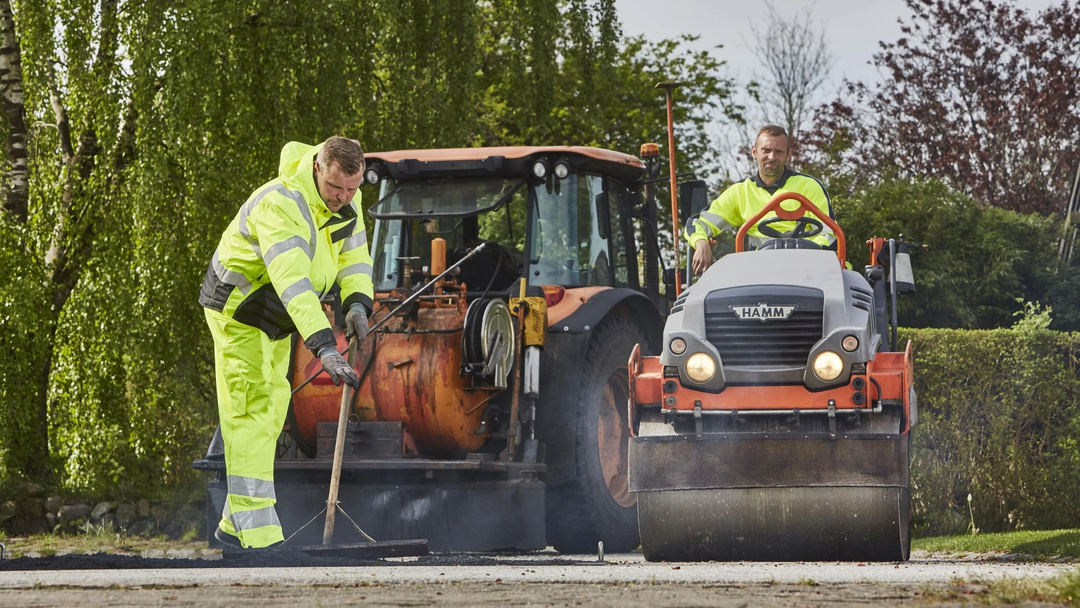 An image of Hi Vis Sweater being worn