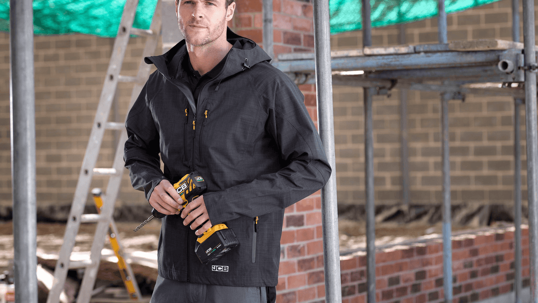 An image of someone wearing JCB Jacket