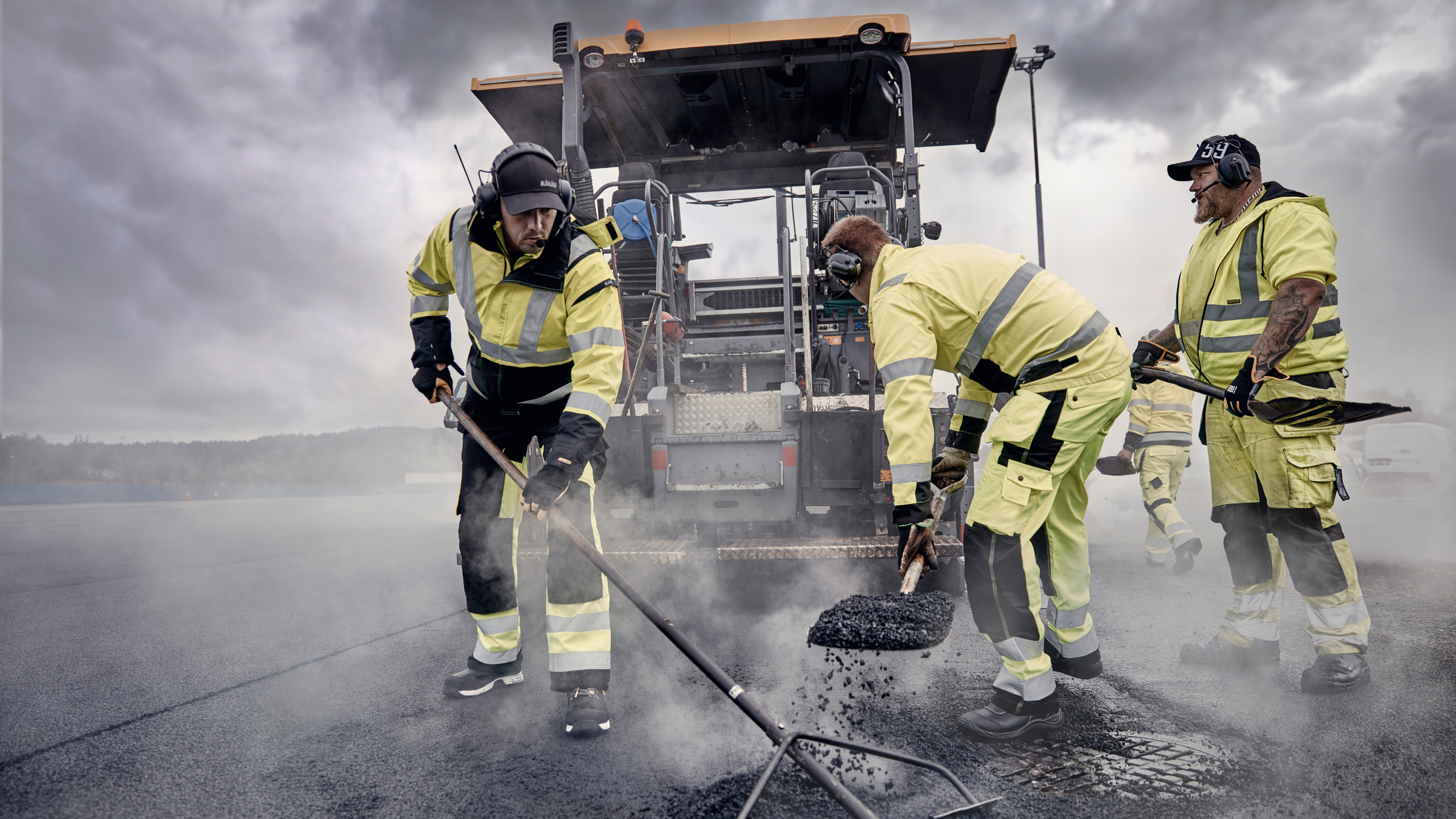 Yellow hi vis work trousers hotsell