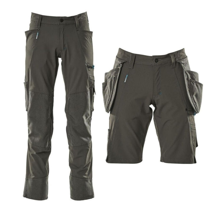 Mascot Advanced Trousers 4-Way-Stretch Kneepad-Pockets 17179-311 Front 