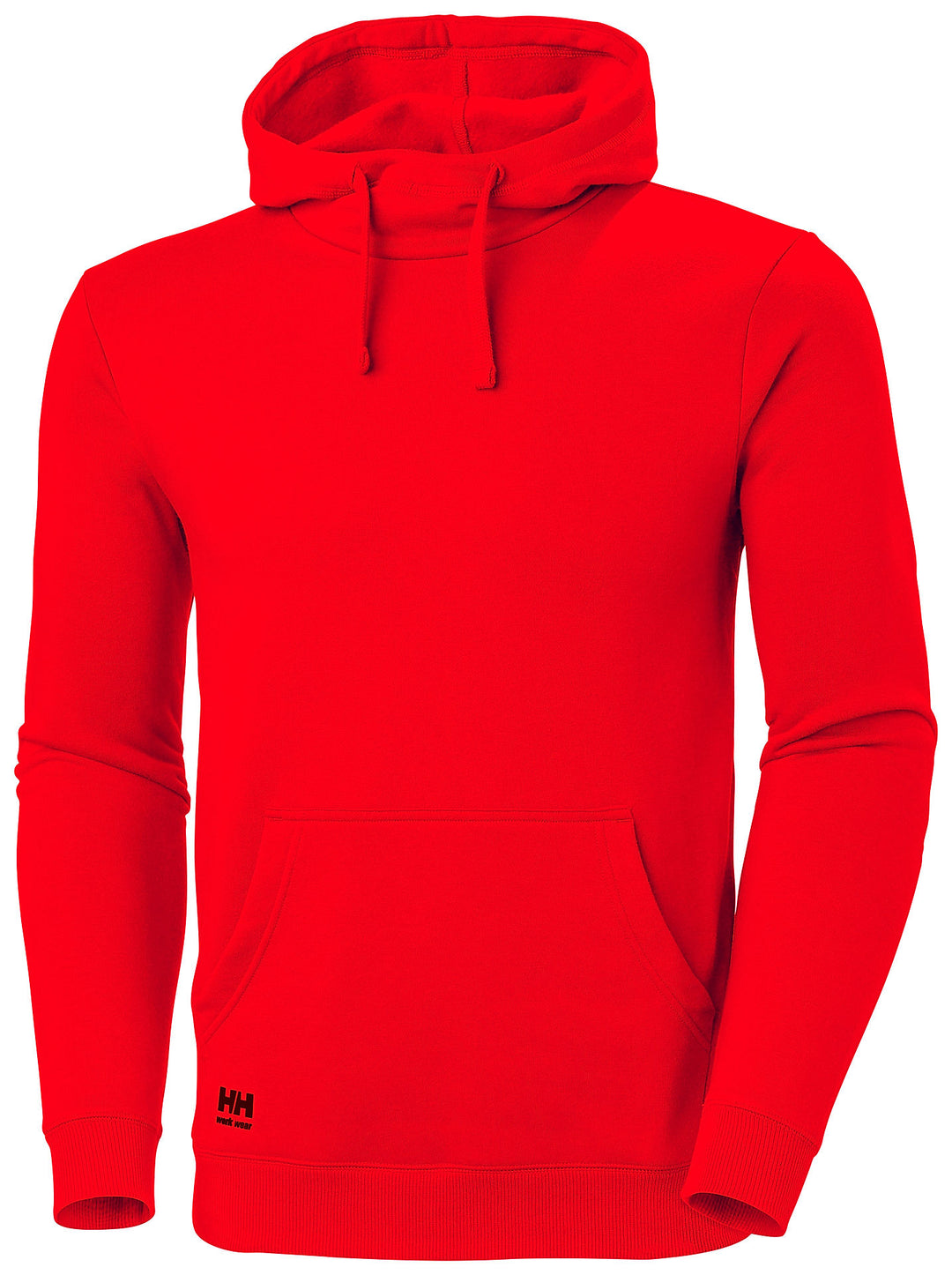 Helly Hansen Classic Hoodie Alert Red front#colour_alert-red