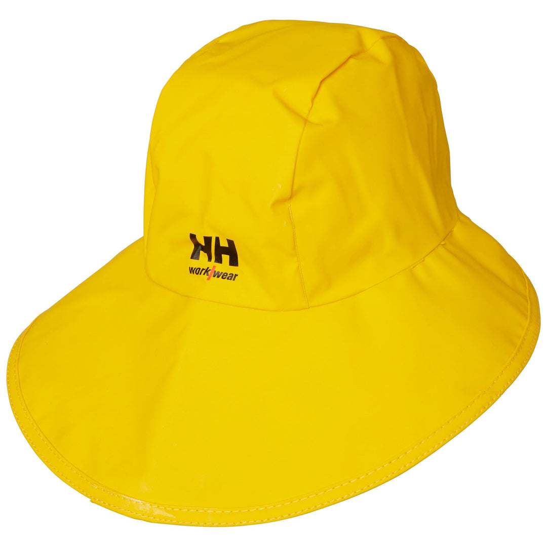 Helly Hansen Svolvaer SouWester Hat Light Yellow Front#colour_light-yellow