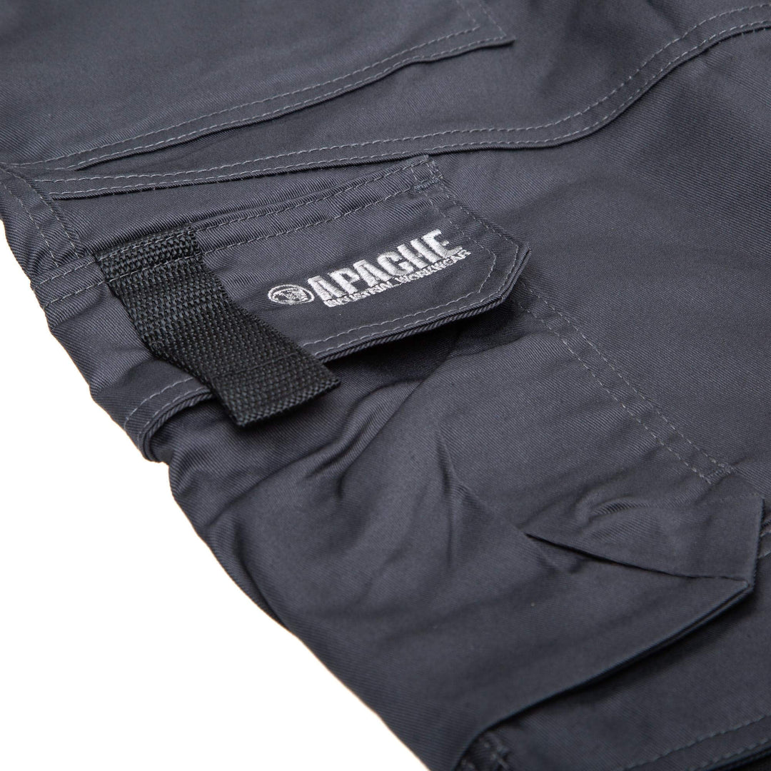 Apache ATS 3D Holster Pocket Stretch Trousers Grey Detail 4 