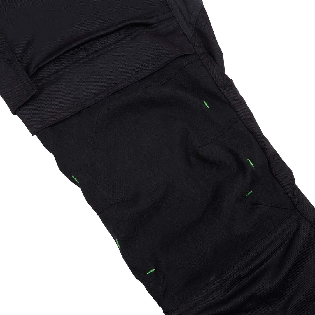 Apache Bancroft Slim Fit Stretch Holster Pocket Trousers Black Detail 7 