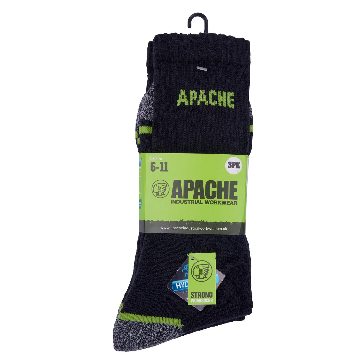 Apache Burlington Antibacterial Breathable Work Socks