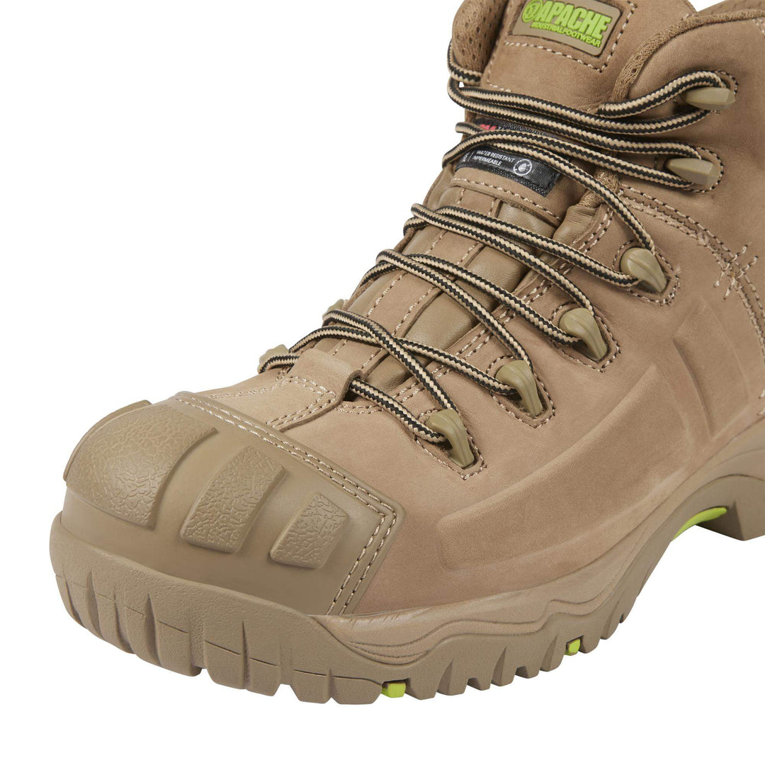 Apache Mercury Stone Safety Boots Stone 3 #colour_stone