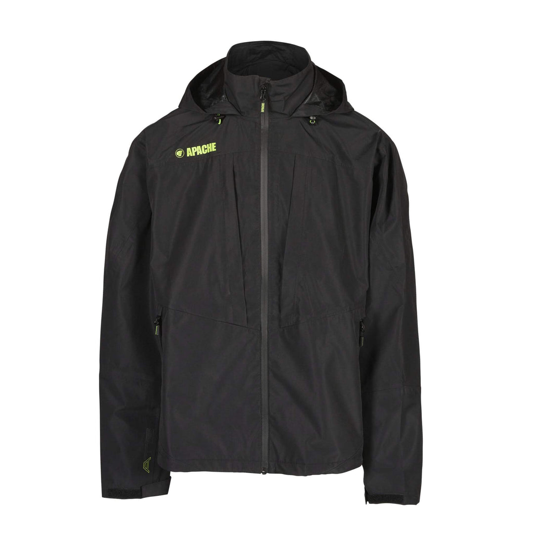 Apache Ottawa Lightweight Waterproof Breathable Hooded Jacket Black 1 #colour_black