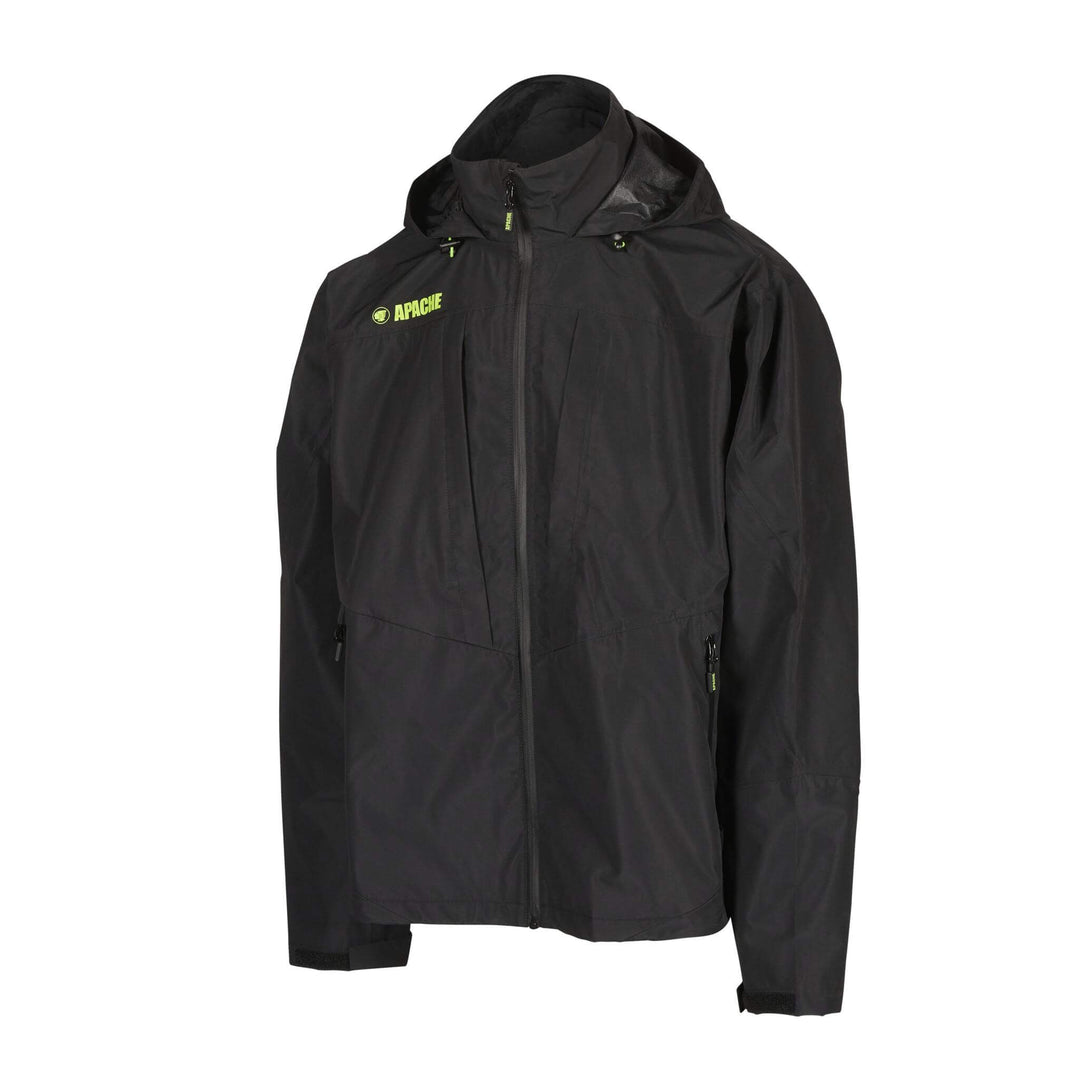 Apache Ottawa Lightweight Waterproof Breathable Hooded Jacket Black 3 #colour_black