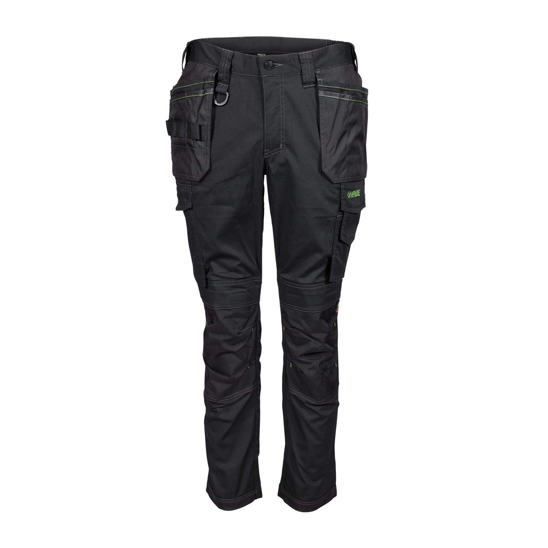 Apache Sudbury Lightweight Slim Fit Holster Pocket Stretch Trousers Twin Pack Deal Black