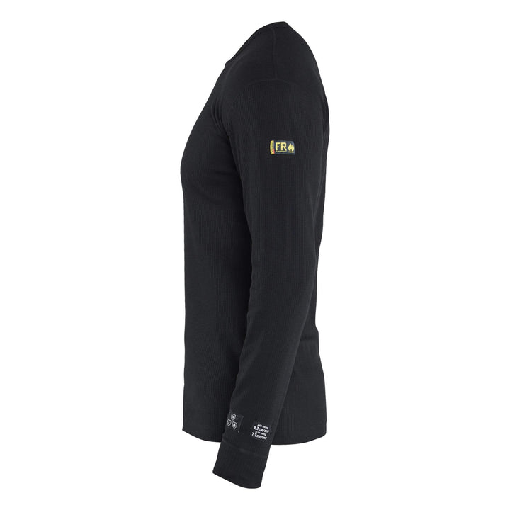 Blaklader 34981764 Arc and Flame Resistant Baselayer Shirt Black Left #colour_black