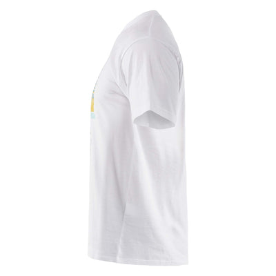 Blaklader 94181042 Cotton T-Shirt Blaklader Beach Club Print White Right #colour_white
