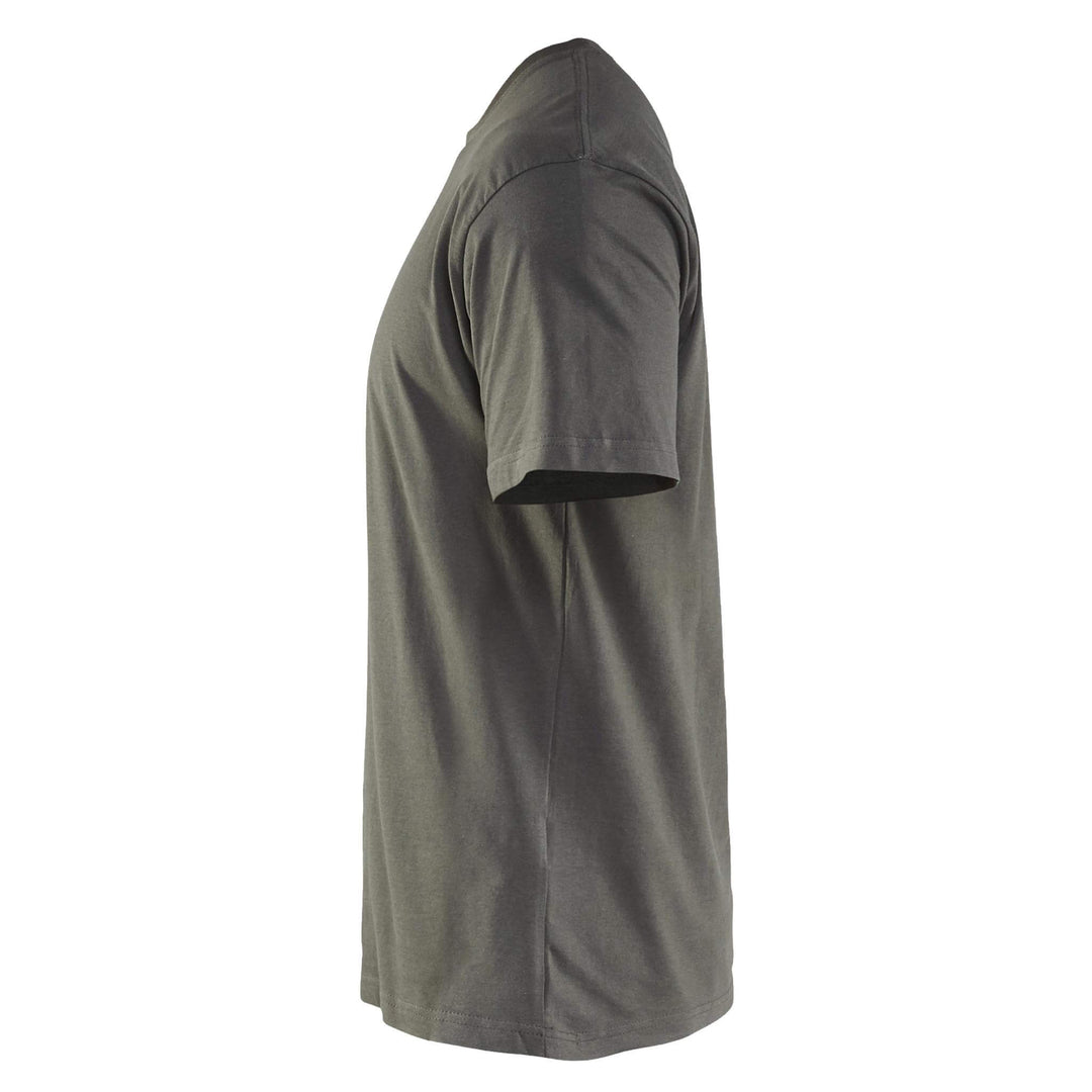 Blaklader 36251042 Cotton T-Shirt (Multipack of 5) Army Green Left #colour_army-green