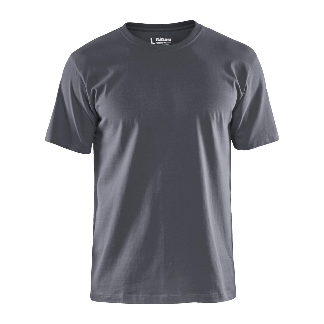 Blaklader 36251042 Cotton T-Shirt (Multipack of 5) Grey Main #colour_grey