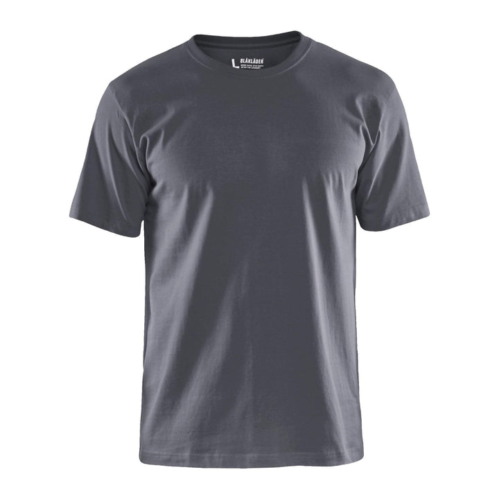 Blaklader 36251042 Cotton T-Shirt (Multipack of 5) Grey Main #colour_grey