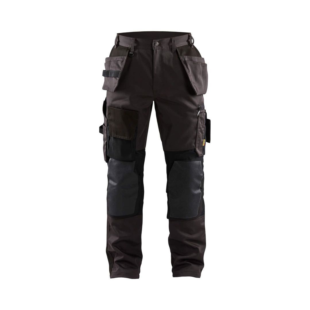 Blaklader 15541860 Craftsman Stretch Trousers Dark Grey/Black Main 