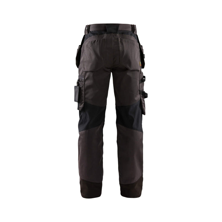 Blaklader 15541860 Craftsman Stretch Trousers Dark Grey/Black Rear 