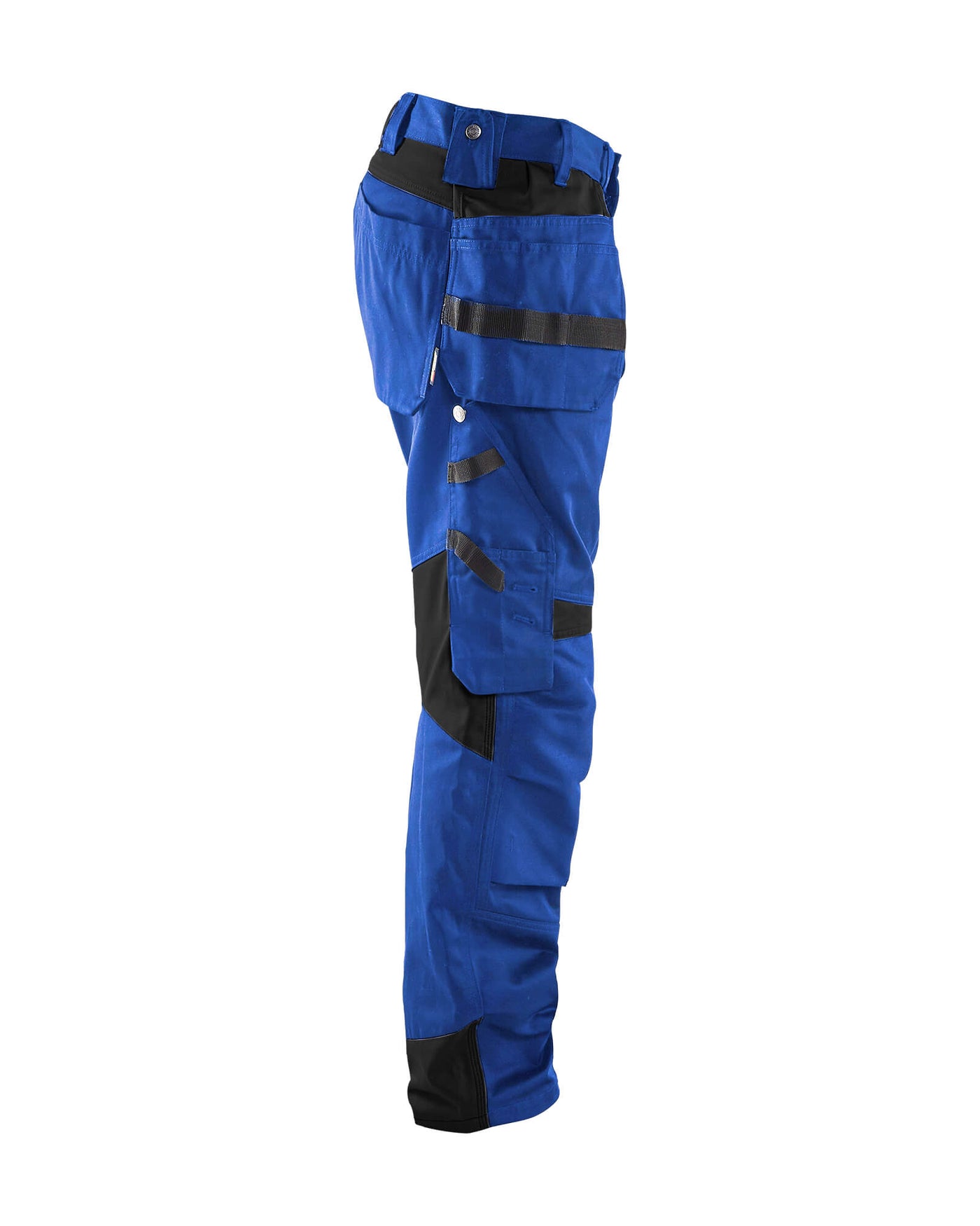 Blaklader 15551860 Craftsman Work Trousers Cornflower Blue/Black Right #colour_cornflower-blue-black