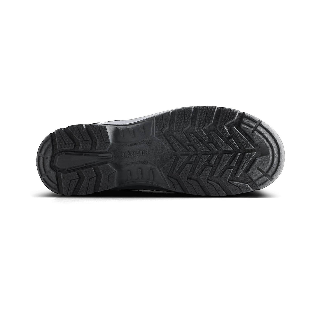 Blaklader 24460000 ELITE S3 Composite Toe Cap Safety Boots Black Rear #colour_black