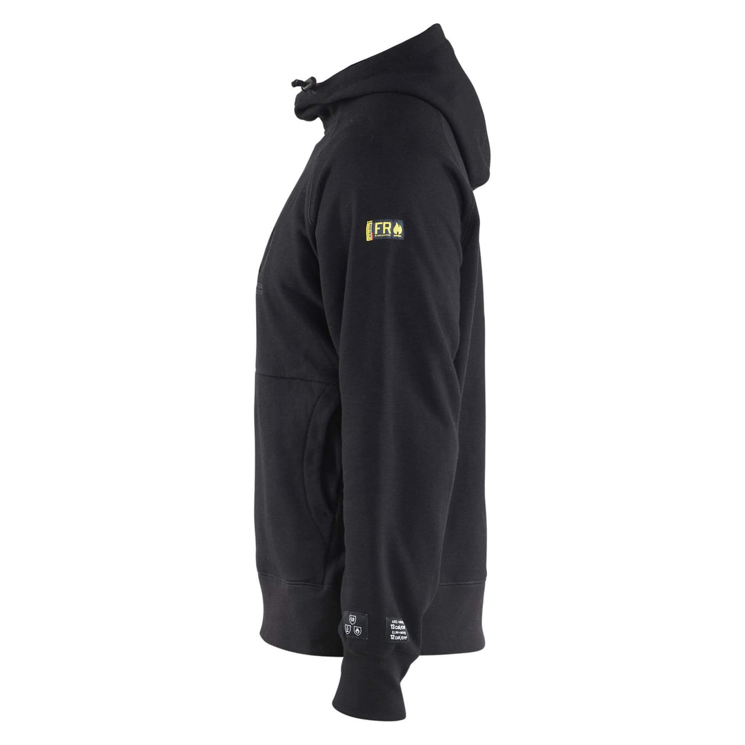 Blaklader 34781762 Flame Resistant Hoodie Black Left #colour_black