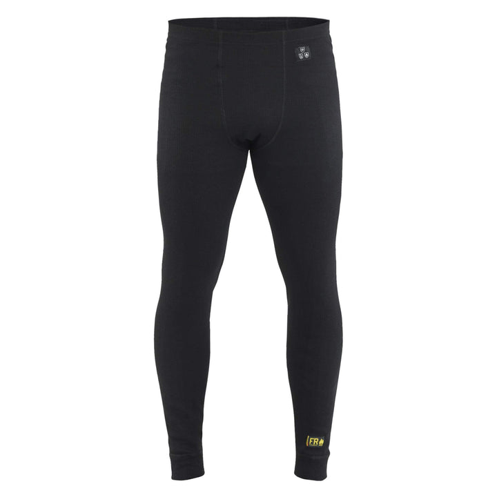Blaklader 18981764 Flame Resistant Long John Baselayer Trousers Black Main #colour_black