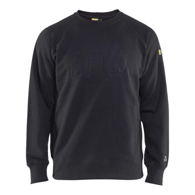 Blaklader 34771762 Flame Resistant Sweatshirt Black Main #colour_black