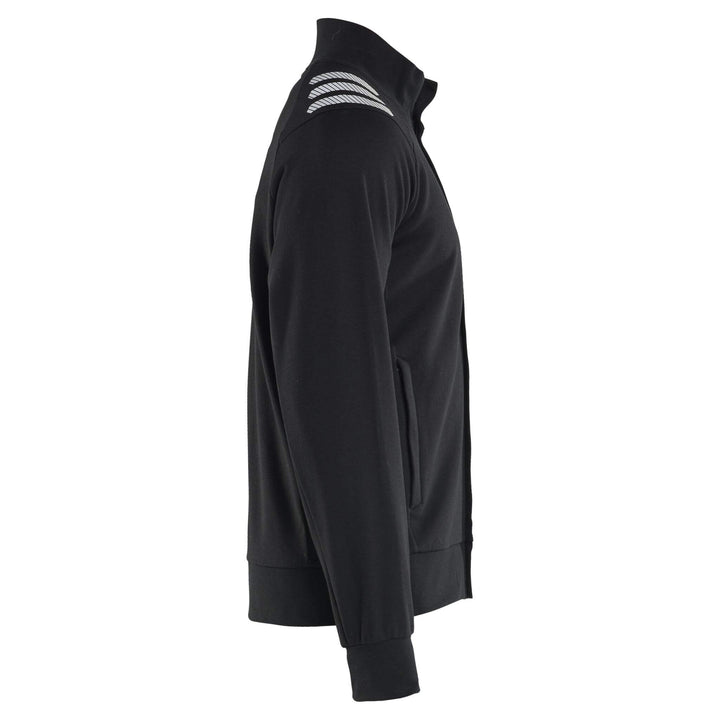 Blaklader 34531762 Flame resistant Zip Sweatshirt Black Right #colour_black