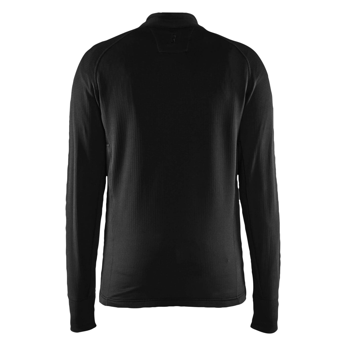 Blaklader 47352539 Fleece Jacket Black Rear #colour_black