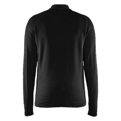 Blaklader 47352539 Fleece Jacket Black Rear #colour_black