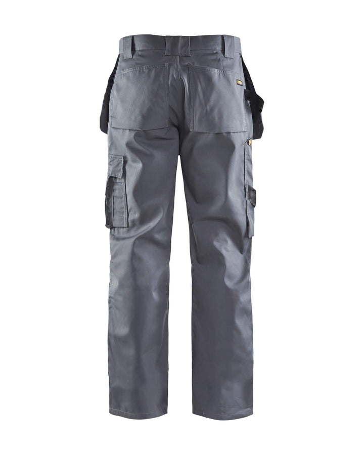 Blaklader 15321860 Grey Floor Layer Trousers Grey Rear #colour_grey