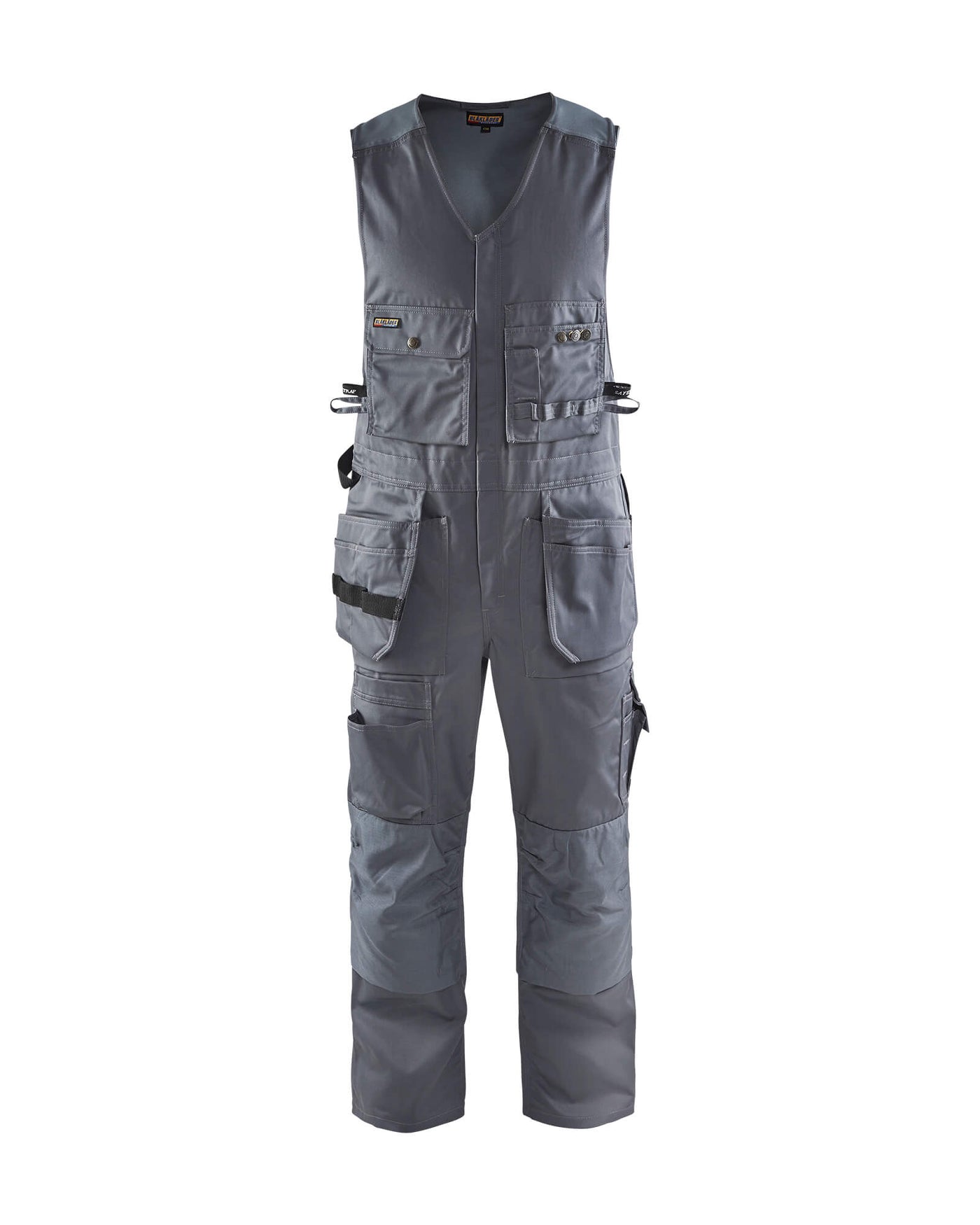 Blaklader 26521860 Grey Sleeveless Overalls Grey Main #colour_grey