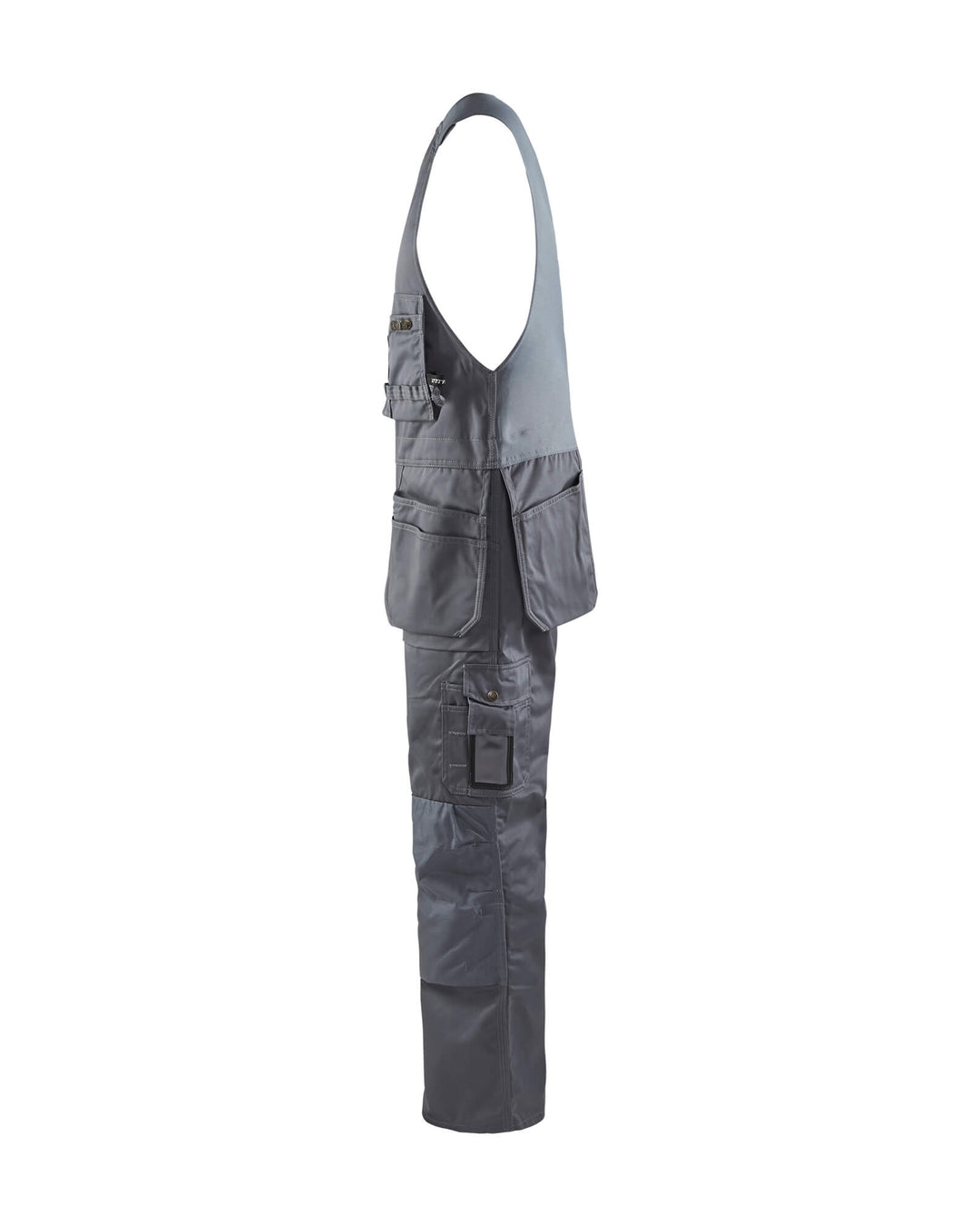 Blaklader 26521860 Grey Sleeveless Overalls Grey Left #colour_grey